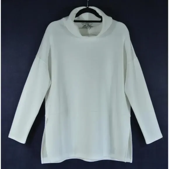 NEW, Spanx AirEssentials Turtleneck Tunic in White Size XL #MD1440 - Picture 1 of 8